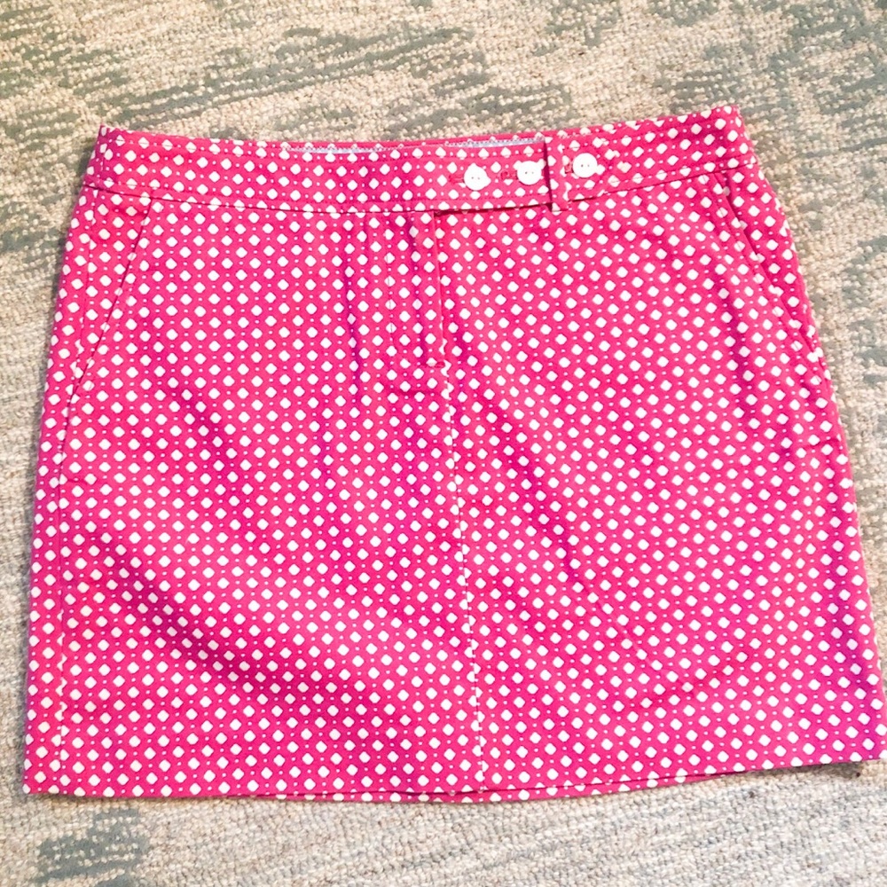 J.Crew Pink Printed Skirt - Size 8